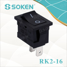 Sokne Rk2-16 1X2 B / B en off Interruptor basculante